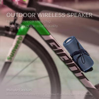 NewRixing NR9019 TWS Tragbarer Stereo-Bluetooth-Lautsprecher, unterstützt TF-Karte/FM