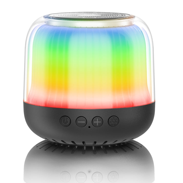 JY12 Vollbild-RGB-LED-Entlüftungslicht, kabelloser Bluetooth-Lautsprecher