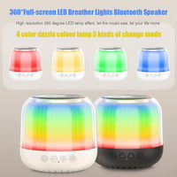 JY12 Vollbild-RGB-LED-Entlüftungslicht, kabelloser Bluetooth-Lautsprecher