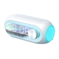 AEC S8 Wecker Bluetooth-Lautsprecher mit LED-Lichtunterstützung TF / FM, S8