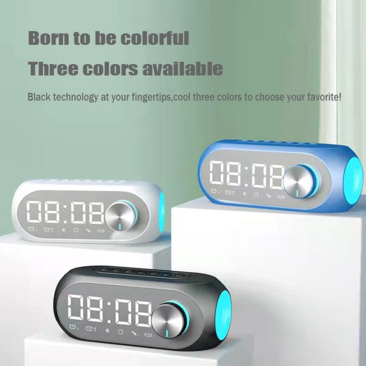 AEC S8 Wecker Bluetooth-Lautsprecher mit LED-Lichtunterstützung TF / FM, S8