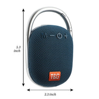 T&G TG321 TWS Tragbarer kabelloser Mini-Außenlautsprecher mit LED-Licht, TG321