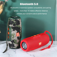 T&G TG341 TWS Tragbarer kabelloser Bluetooth-HiFi-Lautsprecher