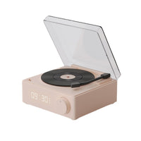 Duosi X11 Vinyl Atomic Retro-Bluetooth-Lautsprecher, kreativer Desktop-Wecker