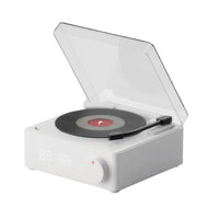 Duosi X11 Vinyl Atomic Retro-Bluetooth-Lautsprecher, kreativer Desktop-Wecker
