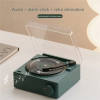 Duosi X11 Vinyl Atomic Retro-Bluetooth-Lautsprecher, kreativer Desktop-Wecker