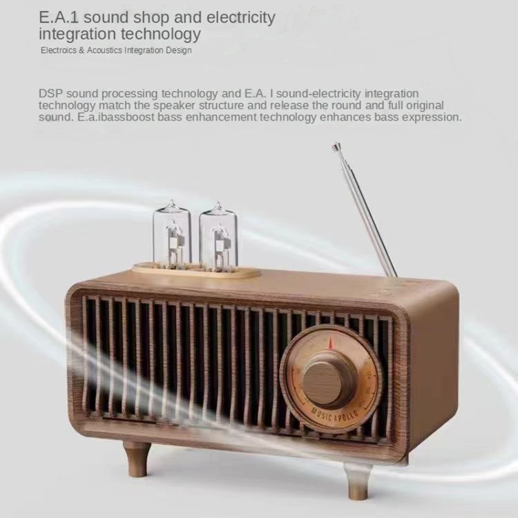 Oneder B9 Retro kabelloser tragbarer Bluetooth-Lautsprecher für den Innenbereich, B9