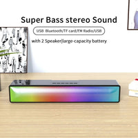 AEC BT601 RGB Light HiFi Soundbar Bluetooth Lautsprecher Heimkino, BT601
