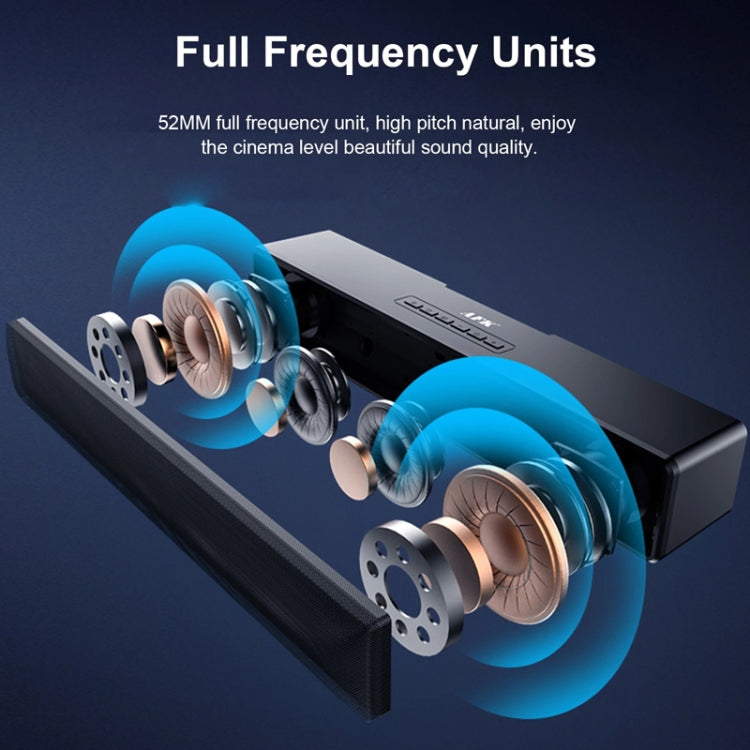 AEC BT601 RGB Light HiFi Soundbar Bluetooth Lautsprecher Heimkino, BT601