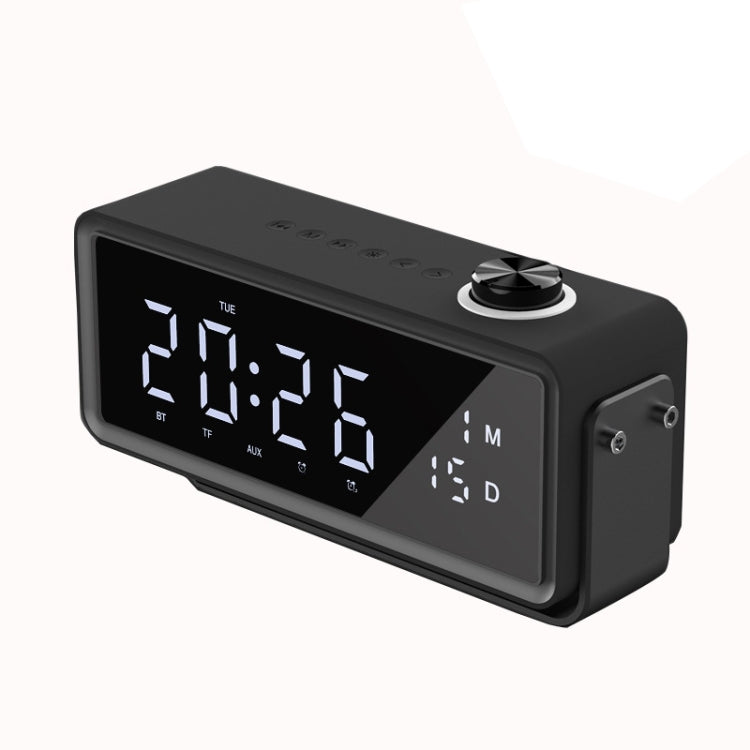 AEC K5 Spiegelwecker Bluetooth-Lautsprecher mit LED-Lichtunterstützung TF / FM