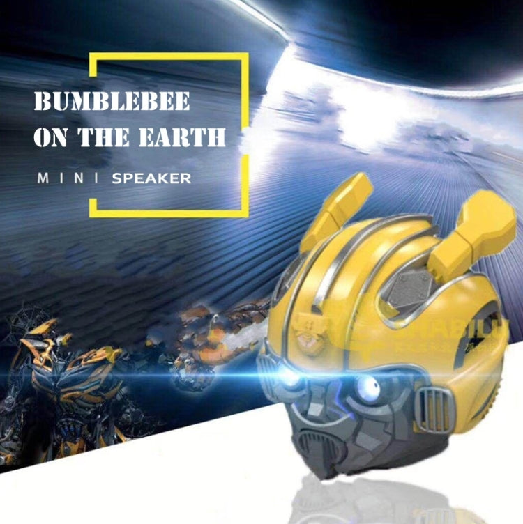 5.0 Bluetooth-Lautsprecher, Hummel-Cartoon-Lautsprecher, unterstützt TF, FM-Funktion, Metallmaterial
