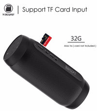 BQ615 PRO Bunter LED-Wireless-HiFi-Stereolautsprecher, kombiniert Bluetooth + TF-Kartenspieler + UKW-Radio + AUX + NFC, BQ615 PRO