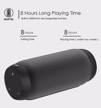 BQ615 PRO Bunter LED-Wireless-HiFi-Stereolautsprecher, kombiniert Bluetooth + TF-Kartenspieler + UKW-Radio + AUX + NFC, BQ615 PRO