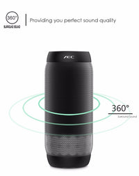 BQ615 PRO Bunter LED-Wireless-HiFi-Stereolautsprecher, kombiniert Bluetooth + TF-Kartenspieler + UKW-Radio + AUX + NFC, BQ615 PRO