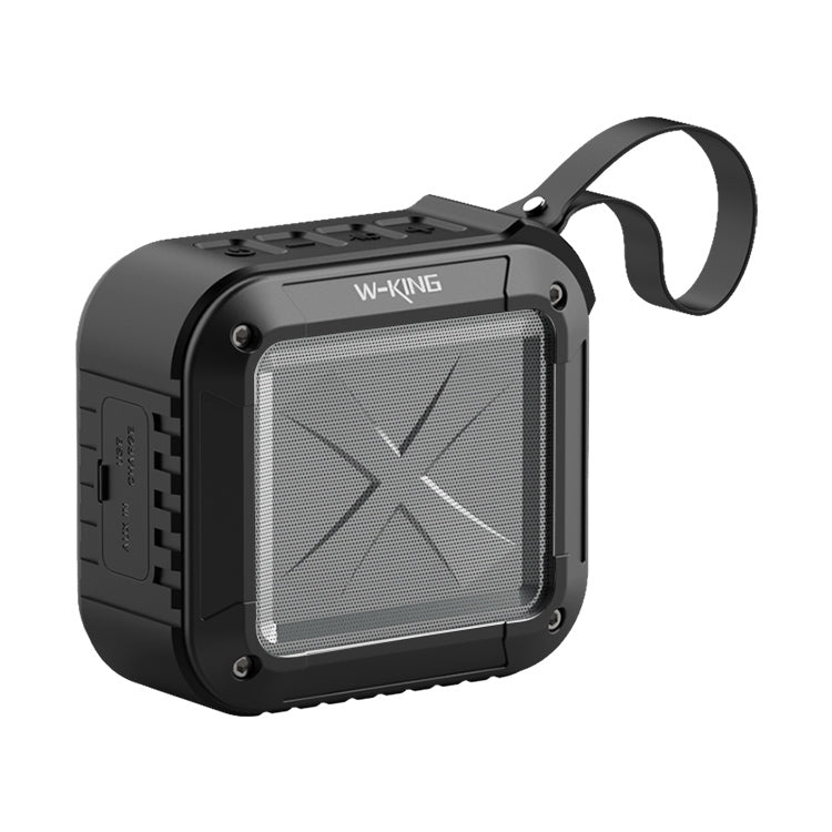 W-KING S7 Mini kabelloser wasserdichter Lautsprecher mit TF/FM/AUX/NFC Bluetooth-Fahrradlautsprecher, black, Orange, blue, Army Green