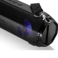 LZ33 LED Tragbarer drahtloser Bluetooth-Lautsprecher Stereo-Freisprecheinrichtung Musiklautsprecher für Computer mit TF FM