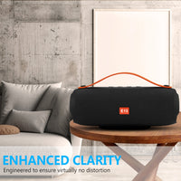 E13 Tragbarer Mini-Bluetooth-Lautsprecher, Stereo-Freisprecheinrichtung, Radio, Musik-Subwoofer, Säulenlautsprecher mit TF FM, RED, BLUE, BLACK