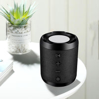 Tragbarer Bluetooth-Lautsprecher, tragbares Soundsystem, 5 W, Stereo-Musik-Surround, wasserdichter Outdoor-Lautsprecher