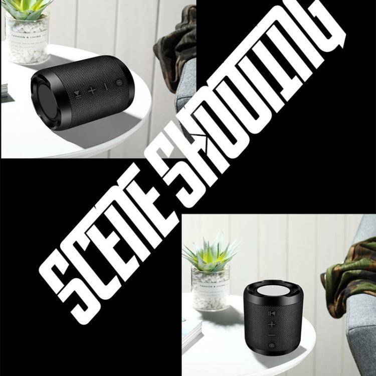Tragbarer Bluetooth-Lautsprecher, tragbares Soundsystem, 5 W, Stereo-Musik-Surround, wasserdichter Outdoor-Lautsprecher