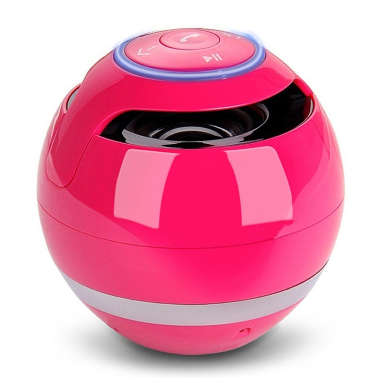 T&G A18 Ball Bluetooth-Lautsprecher mit LED-Licht, tragbarer kabelloser Mini-Lautsprecher, mobile Musik, MP3-Subwoofer, unterstützt TF, BLACK, BLUE, PINK, WHITE