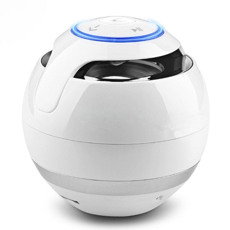 T&G A18 Ball Bluetooth-Lautsprecher mit LED-Licht, tragbarer kabelloser Mini-Lautsprecher, mobile Musik, MP3-Subwoofer, unterstützt TF, BLACK, BLUE, PINK, WHITE