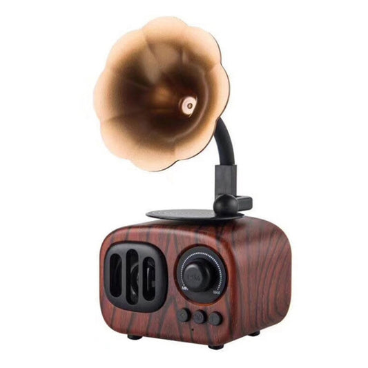 Retro Holz Tragbare Mini Bluetooth Lautsprecher Drahtlose Lautsprecher Outdoor Lautsprecher Sound System TF FM Radio Musik Subwoofer