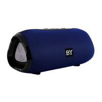 BY Tragbarer Bluetooth-Lautsprecher, wasserdichter kabelloser Lautsprecher, 3D-Stereo-Musik-Surround-Sound-System, Außenlautsprecher, unterstützt TF AUX