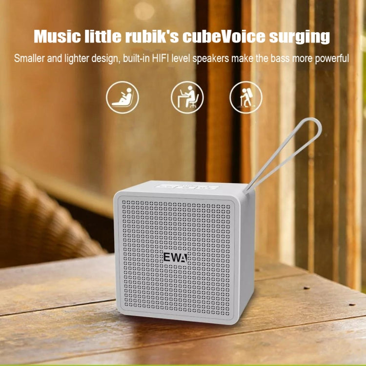 EWA A105 High Hidelity Bluetooth-Lautsprecher, kleiner Hochleistungsbass, TWS Bluetooth-Technologie unterstützt TF