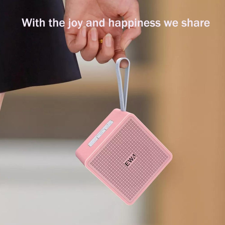 EWA A105 High Hidelity Bluetooth-Lautsprecher, kleiner Hochleistungsbass, TWS Bluetooth-Technologie unterstützt TF