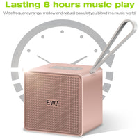 EWA A105 High Hidelity Bluetooth-Lautsprecher, kleiner Hochleistungsbass, TWS Bluetooth-Technologie unterstützt TF