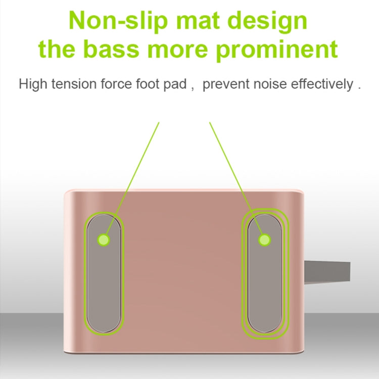 EWA A105 High Hidelity Bluetooth-Lautsprecher, kleiner Hochleistungsbass, TWS Bluetooth-Technologie unterstützt TF