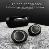 TWS-A1 Bluetooth Headset 5.0 True Wireless Mini Unsichtbare Sport-Laufmusik-Kopfhörer mit Ladebox-Mikrofon