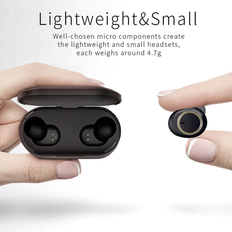 TWS-A1 Bluetooth Headset 5.0 True Wireless Mini Unsichtbare Sport-Laufmusik-Kopfhörer mit Ladebox-Mikrofon