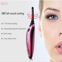 Duosi DY-102 Tragbarer Stift-Stil, beheizter, langlebiger elektrischer Wimpernzange zum Bügeln, USB-wiederaufladbarer, elektrisch beheizter Make-up-Lockenclip