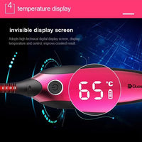 Duosi DY-102 Tragbarer Stift-Stil, beheizter, langlebiger elektrischer Wimpernzange zum Bügeln, USB-wiederaufladbarer, elektrisch beheizter Make-up-Lockenclip