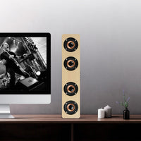 W8 Bluetooth 4.2-Lautsprecher, vier Lautsprecher, Super-Bass-Subwoofer mit Mikrofon, 3,5 mm, unterstützt TF-Karte