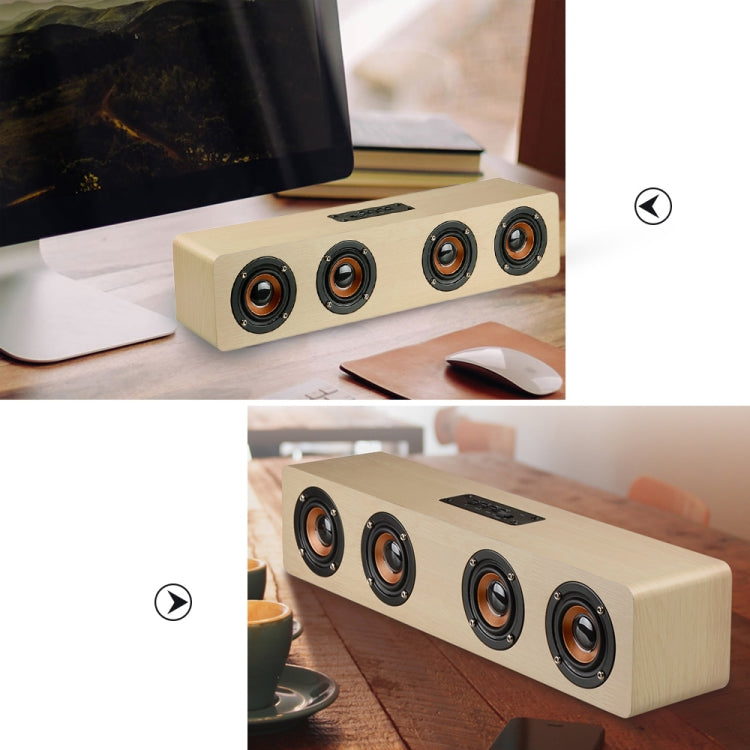 W8 Bluetooth 4.2-Lautsprecher, vier Lautsprecher, Super-Bass-Subwoofer mit Mikrofon, 3,5 mm, unterstützt TF-Karte