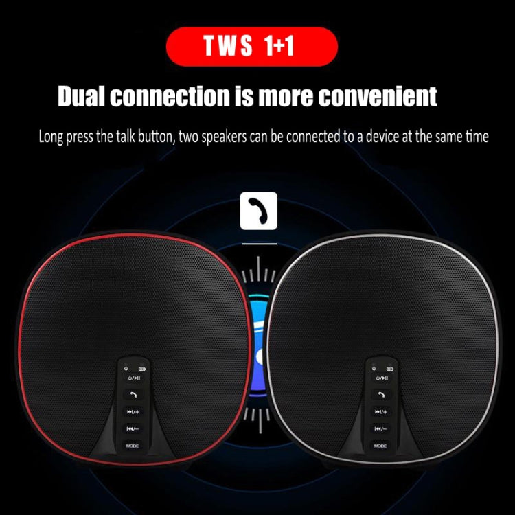 DY-52 Tragbarer Bluetooth-Lautsprecher, kabelloser Lautsprecher, Sound, 32 G, maximaler Speicher, 10 W, Stereo-Musik-Surround-Außenlautsprecher
