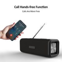 T9 Kabelloser Bluetooth 4.2-Lautsprecher, 10 W, tragbare Soundbox, FM-Digitalradio, 3D-Surround-Stereo, unterstützt Freisprecheinrichtung, TF und AUX