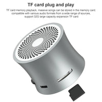 EWA A104 Bluetooth-Lautsprecher MP3-Player Tragbarer Lautsprecher Metallischer USB-Eingang MP3-Player Stereo-Multimedia-Lautsprecher