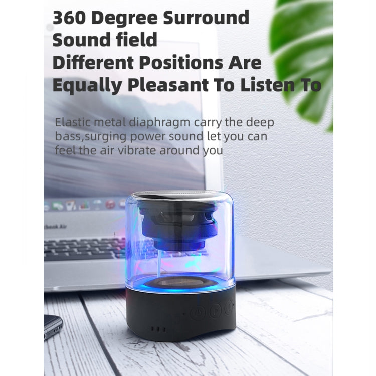 Fineblue MK-22 TWS Bluetooth-Lautsprecher mit magnetischer Absorption und LED-Lichtlautsprecher