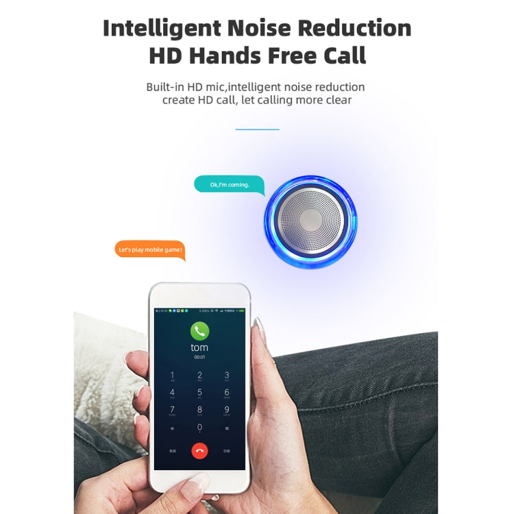 Fineblue MK-22 TWS Bluetooth-Lautsprecher mit magnetischer Absorption und LED-Lichtlautsprecher