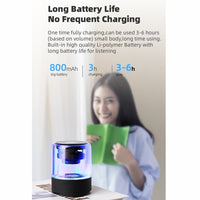 Fineblue MK-22 TWS Bluetooth-Lautsprecher mit magnetischer Absorption und LED-Lichtlautsprecher