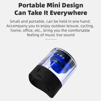 Fineblue MK-22 TWS Bluetooth-Lautsprecher mit magnetischer Absorption und LED-Lichtlautsprecher