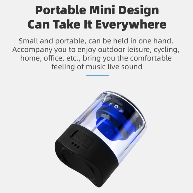 Fineblue MK-22 TWS Bluetooth-Lautsprecher mit magnetischer Absorption und LED-Lichtlautsprecher