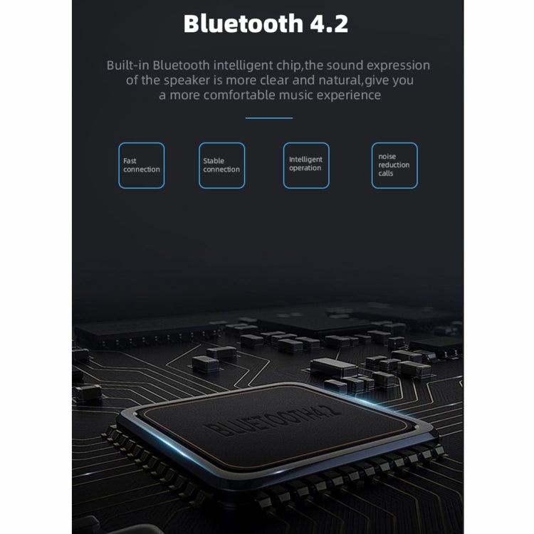 Fineblue MK-22 TWS Bluetooth-Lautsprecher mit magnetischer Absorption und LED-Lichtlautsprecher