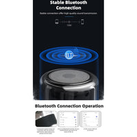 Fineblue MK-22 TWS Bluetooth-Lautsprecher mit magnetischer Absorption und LED-Lichtlautsprecher