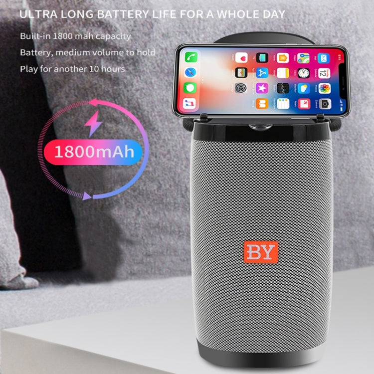 NBY 6650 Tragbarer Multifunktions-Bluetooth-Lautsprecher, 3D-Surround-Stereo-Sound, unterstützt kabelloses Laden