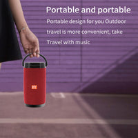 NBY 6650 Tragbarer Multifunktions-Bluetooth-Lautsprecher, 3D-Surround-Stereo-Sound, unterstützt kabelloses Laden