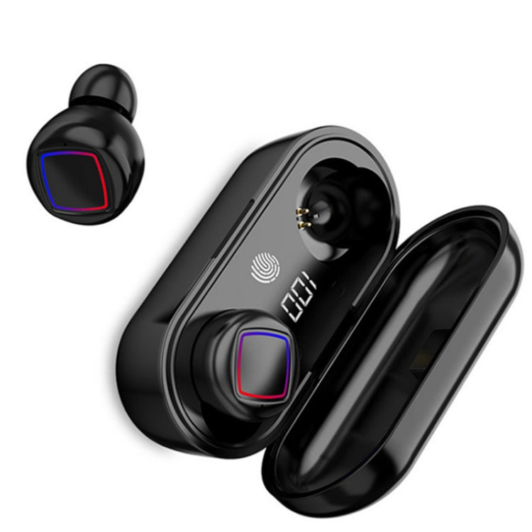 TWS Fingerprint Touch Bluetooth Headset LED-Akkuanzeige mit Ladefach